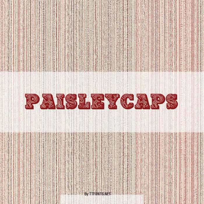 PaisleyCaps example