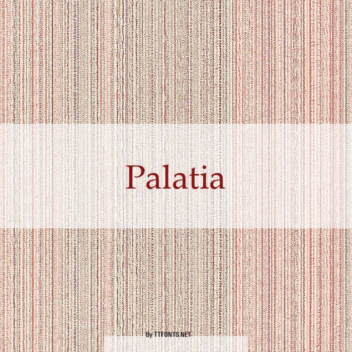 Palatia example