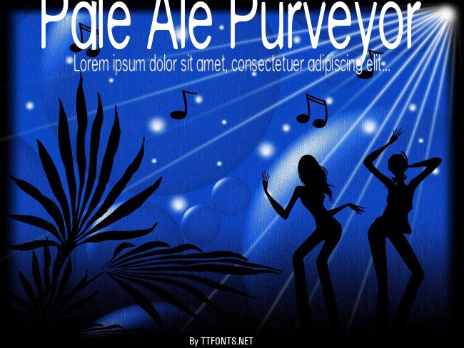 Pale Ale Purveyor example
