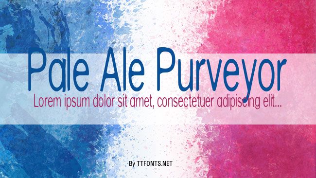 Pale Ale Purveyor example