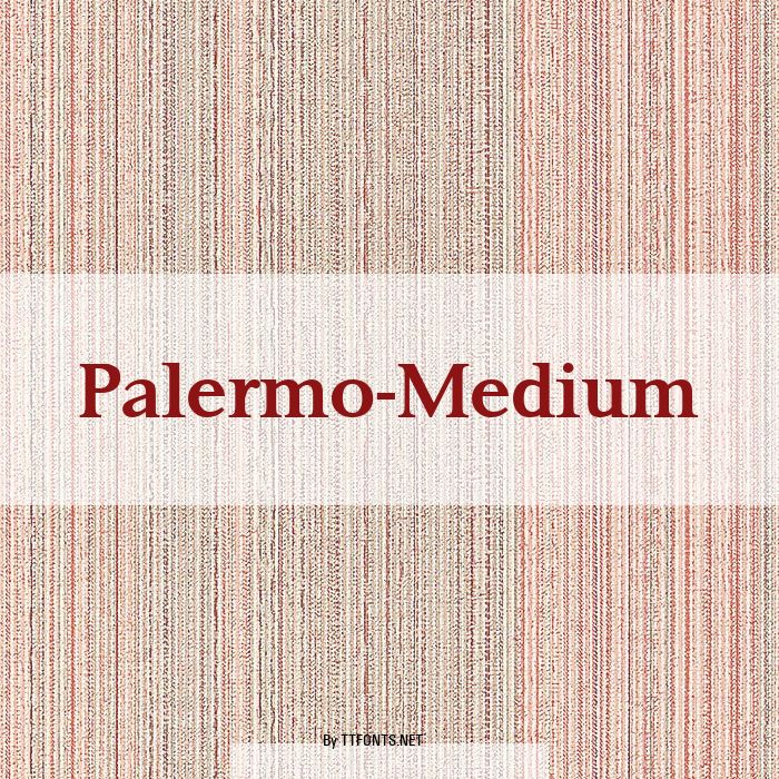 Palermo-Medium example