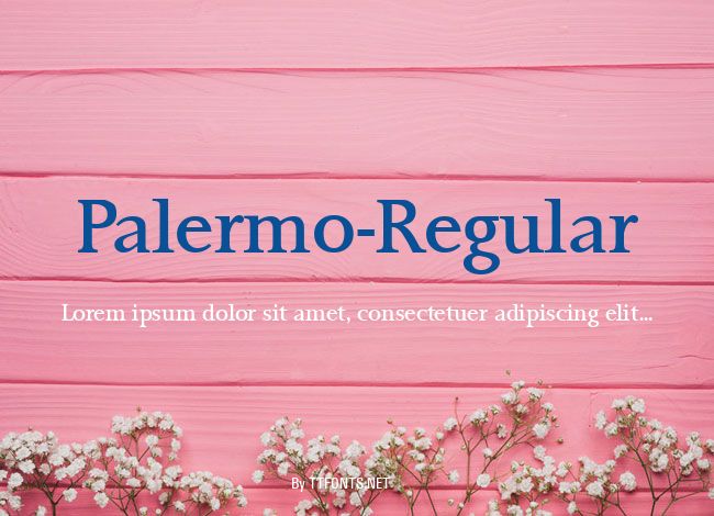 Palermo-Regular example