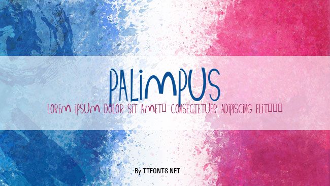 Palimpus example