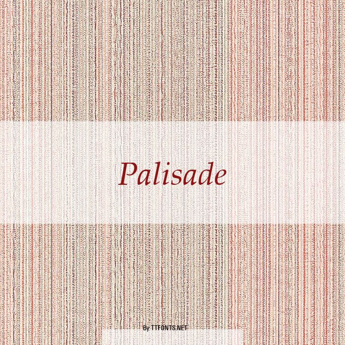 Palisade example