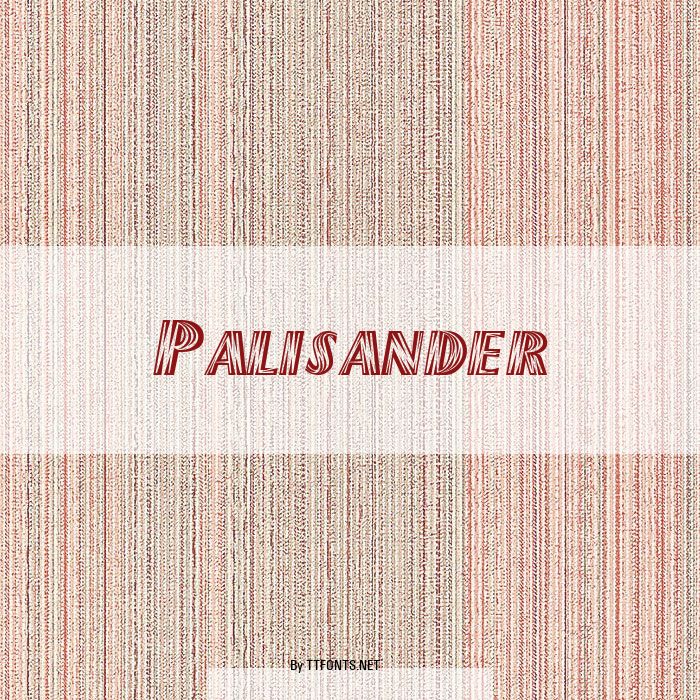 Palisander example