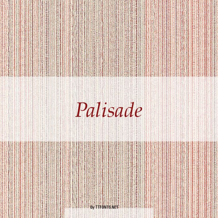 Palisade example