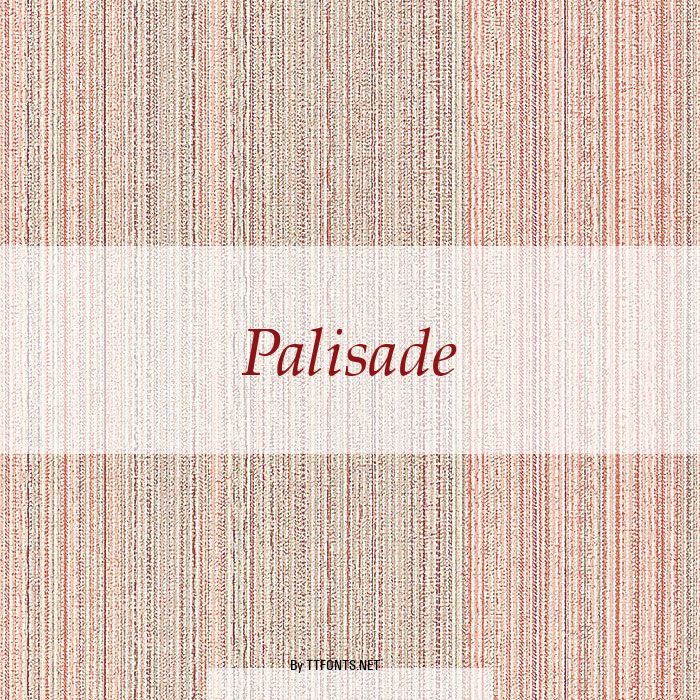 Palisade example