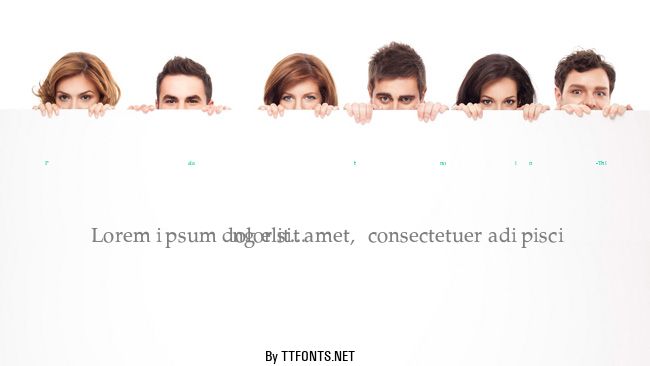 Palatino-Thin example