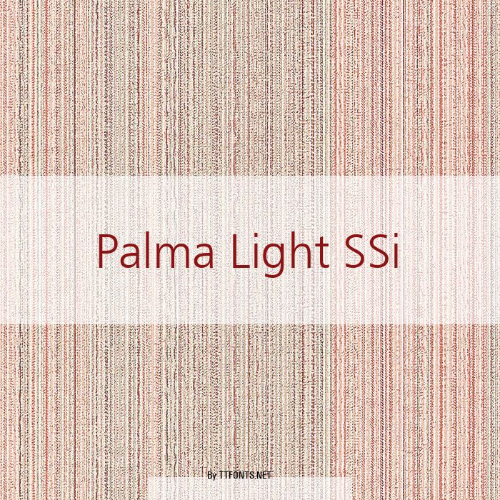 Palma Light SSi example