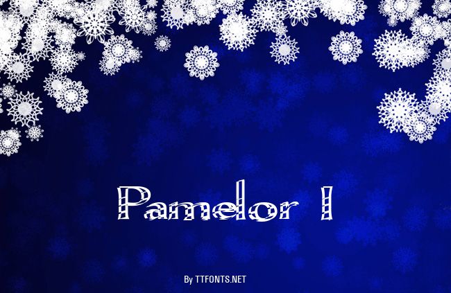 Pamelor I example