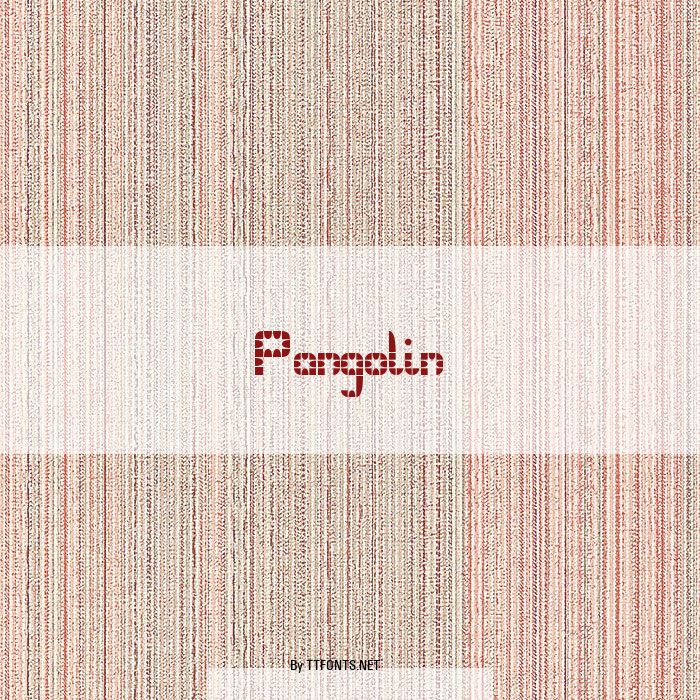 Pangolin example