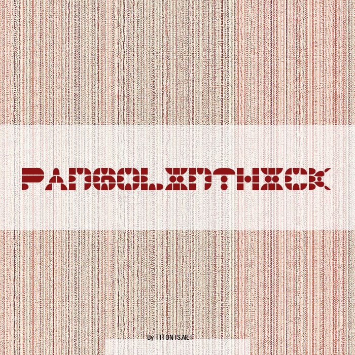 PangolinThick example