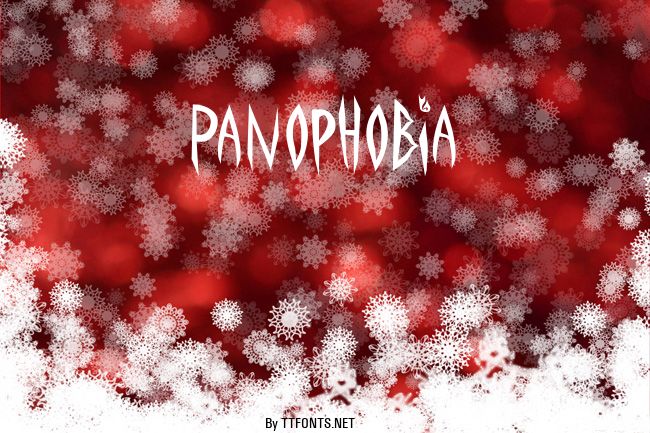 Panophobia example