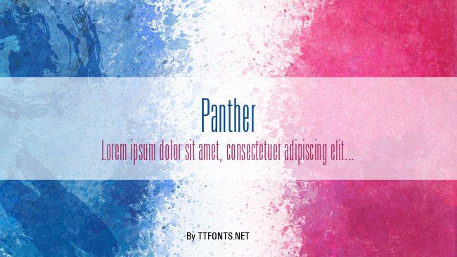 Panther example