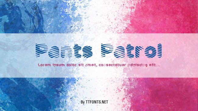 Pants Patrol example