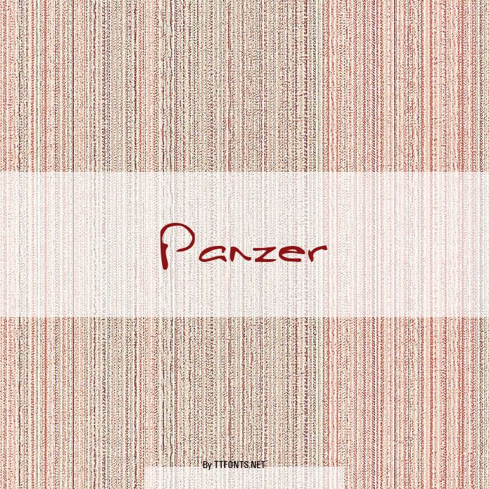 Panzer example