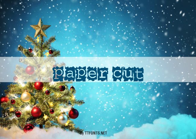 Paper Cut example