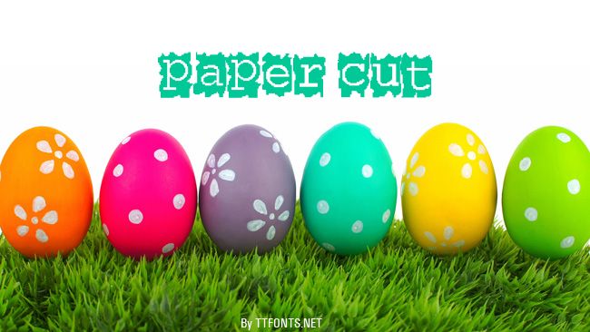 Paper Cut example