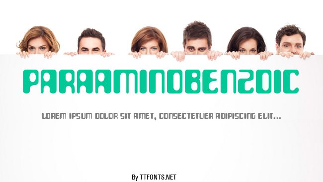 ParaAminobenzoic example