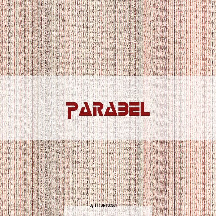 Parabel example