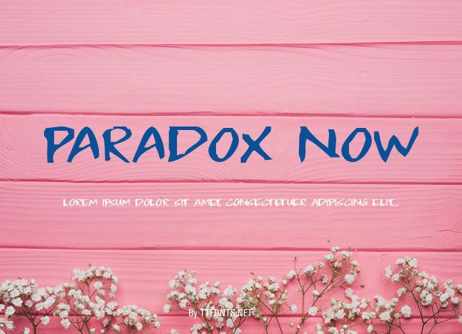 Paradox Now example
