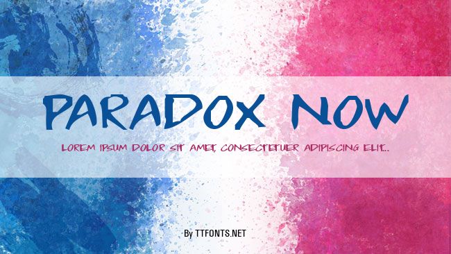 Paradox Now example