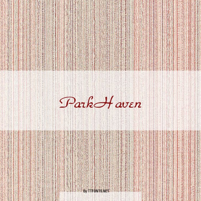 ParkHaven example