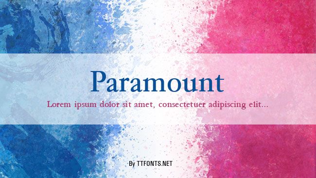 Paramount example