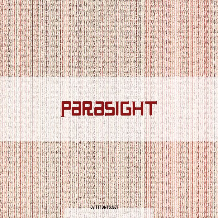 Parasight example