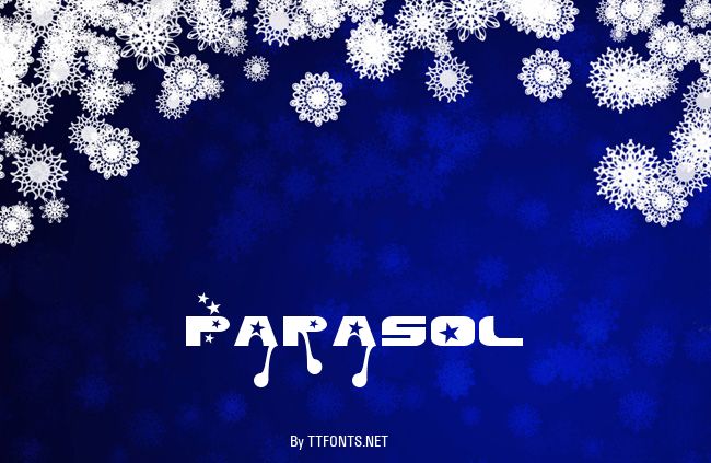 Parasol example