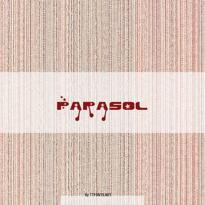 Parasol example