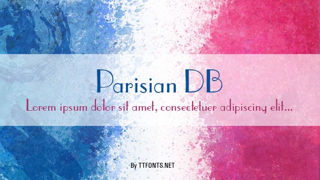Parisian DB example