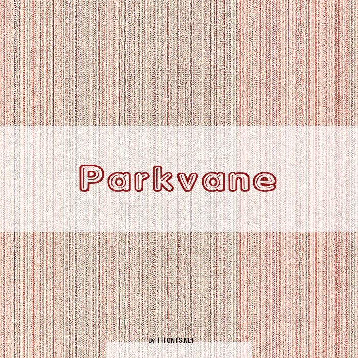 Parkvane example