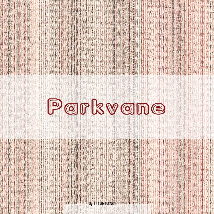 Parkvane example