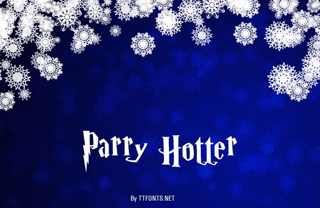 Parry Hotter example