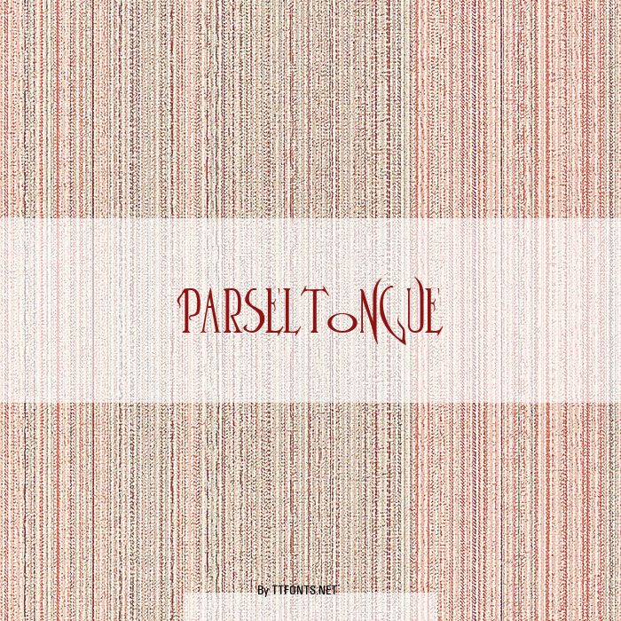 Parseltongue example
