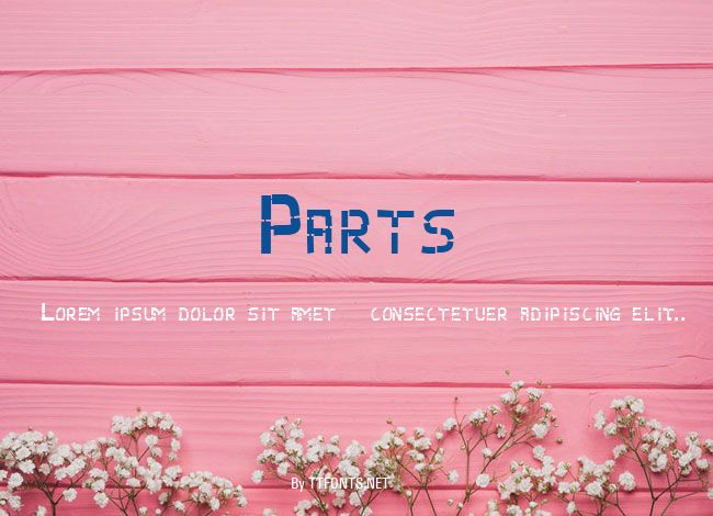 Parts example