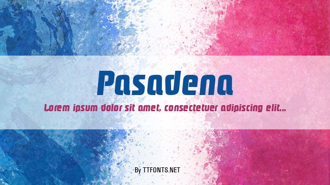 Pasadena example