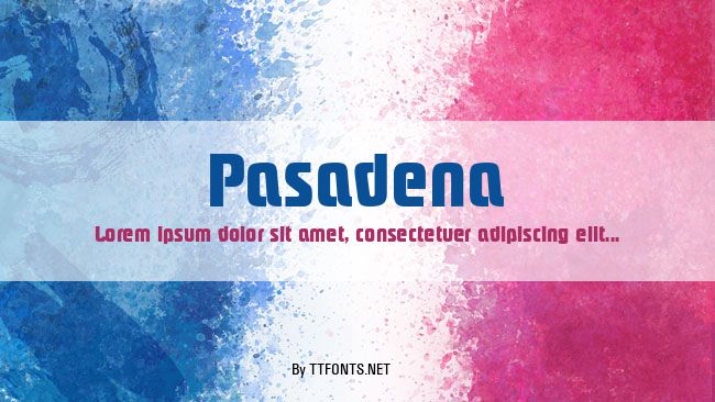 Pasadena example