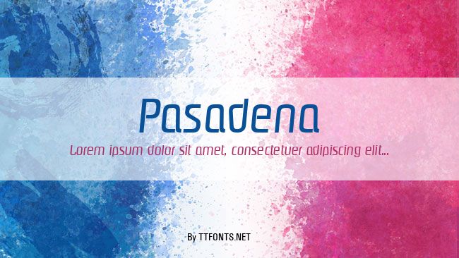 Pasadena example
