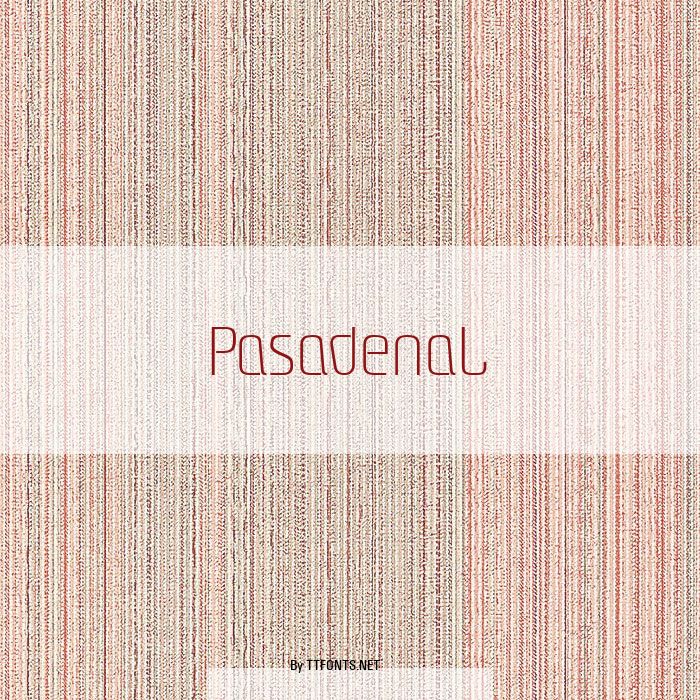 PasadenaL example
