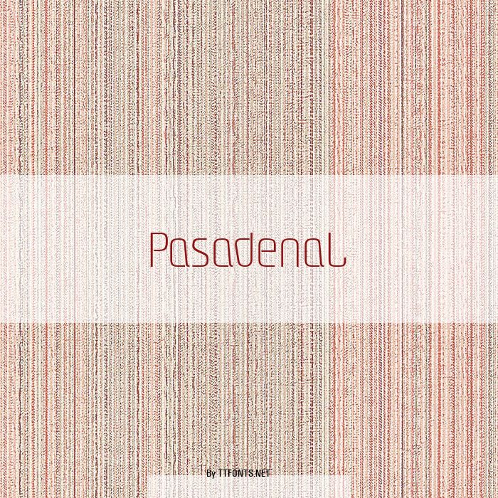 PasadenaL example