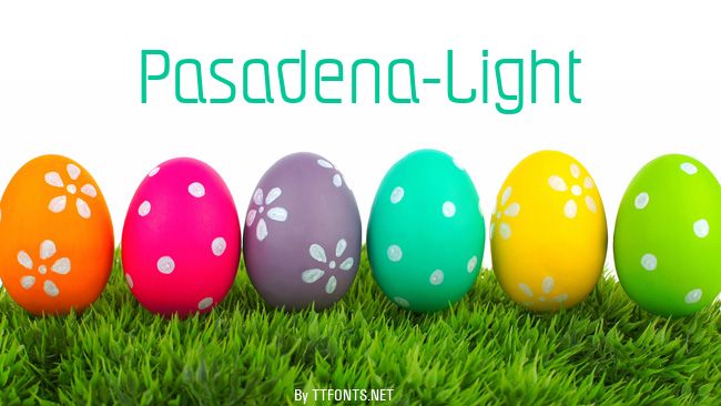 Pasadena-Light example