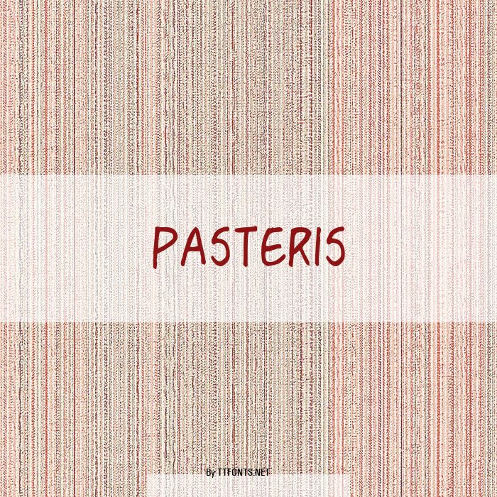 Pasteris example
