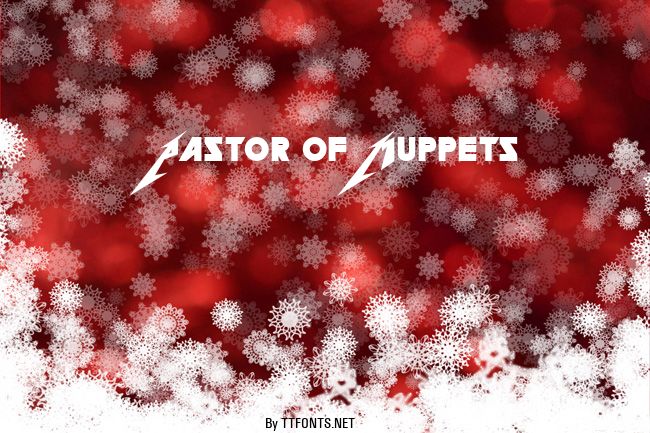 Pastor of Muppets example