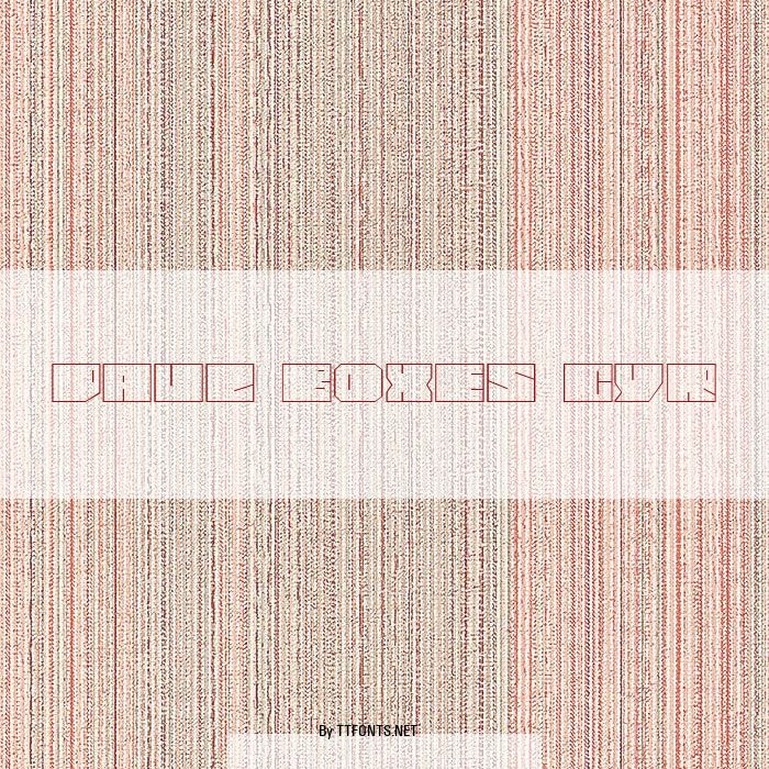 Paul BOXES Cyr example