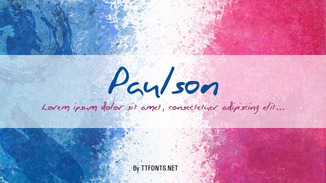Paulson example