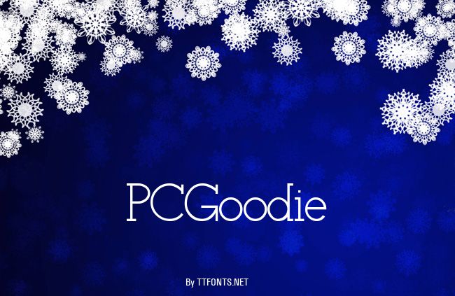 PCGoodie example