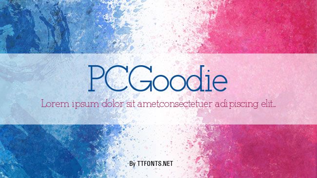 PCGoodie example
