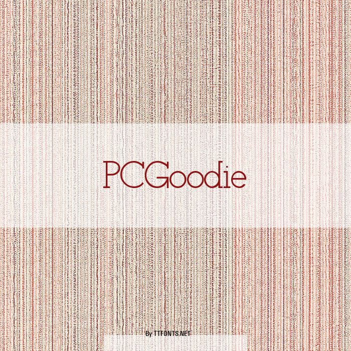 PCGoodie example